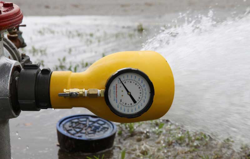 Hydrant Flow Test and Flush by Sawyer Sprinkler Service